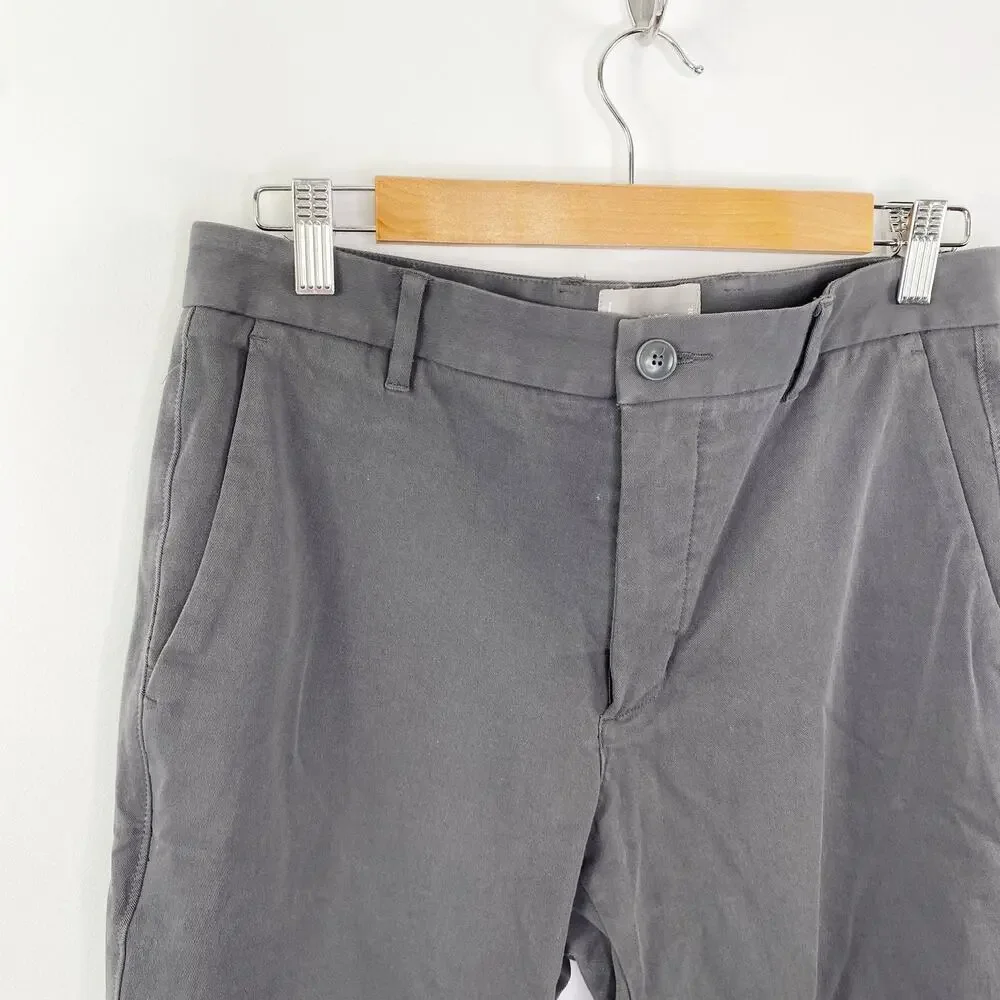 Everlane Mens Gray Slim Fit‎ Chino Pants Size 32x30 Career Office Everyday Basic